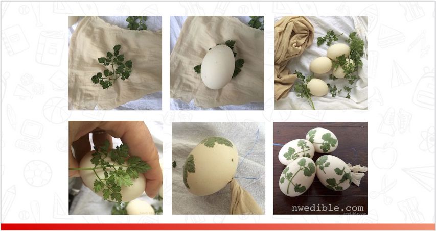 DIY steps for Easter Sunday eggs