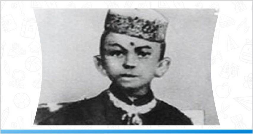 Gandhi Ji Childhood Photo