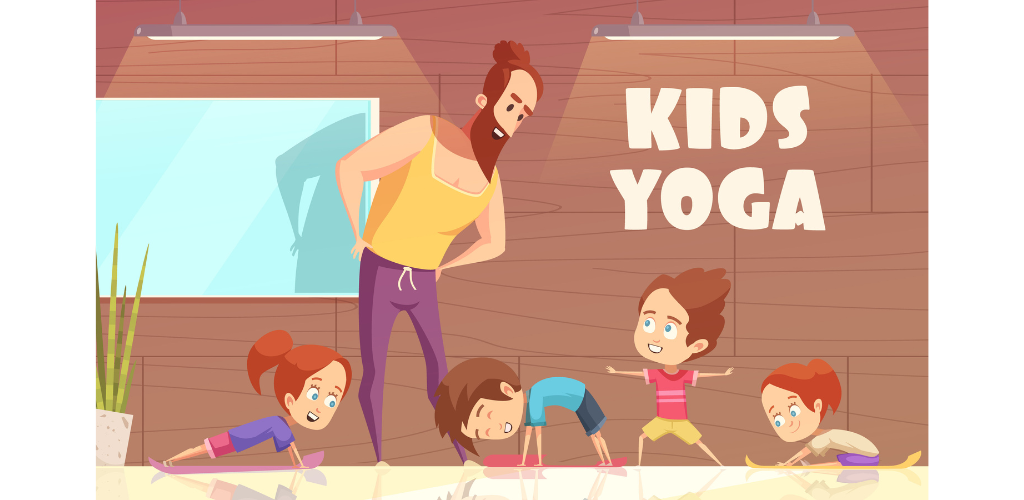 Teaching yoga to kids