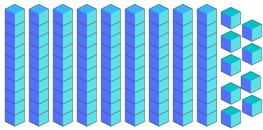 99 blue blocks