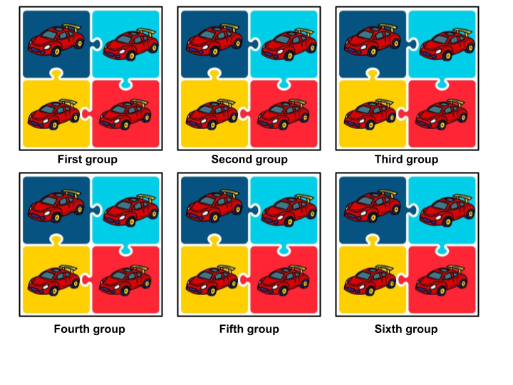 Image of division - equal grouping