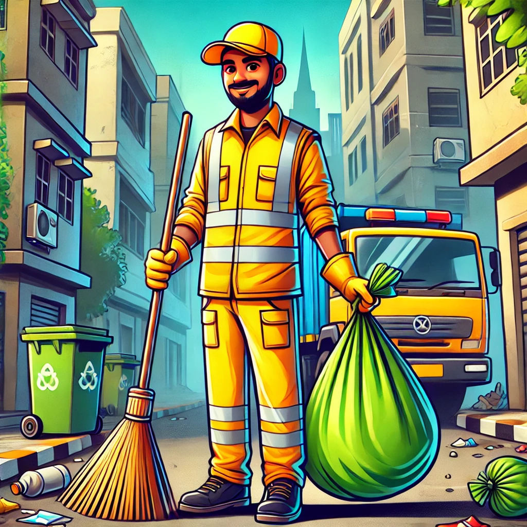 Image of garbage collector