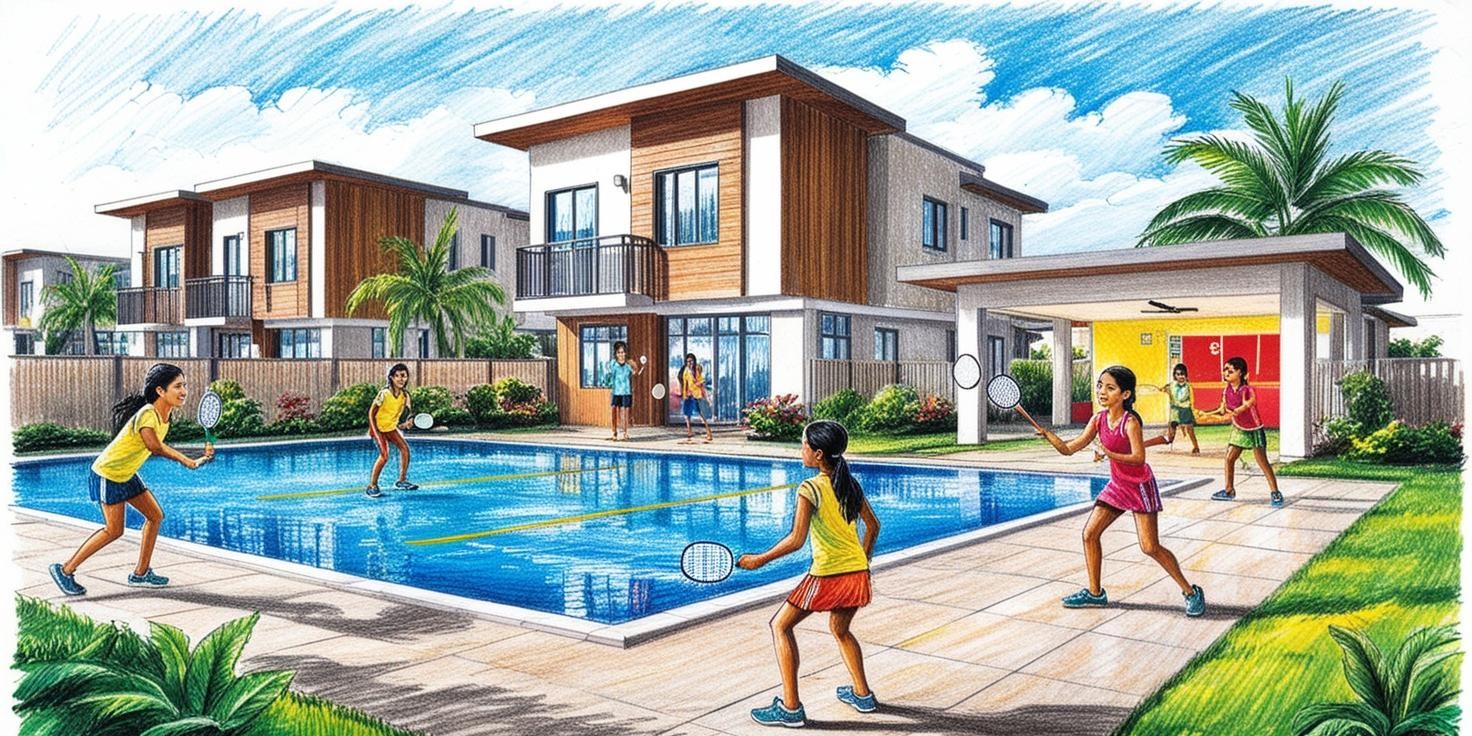 modern housing colony