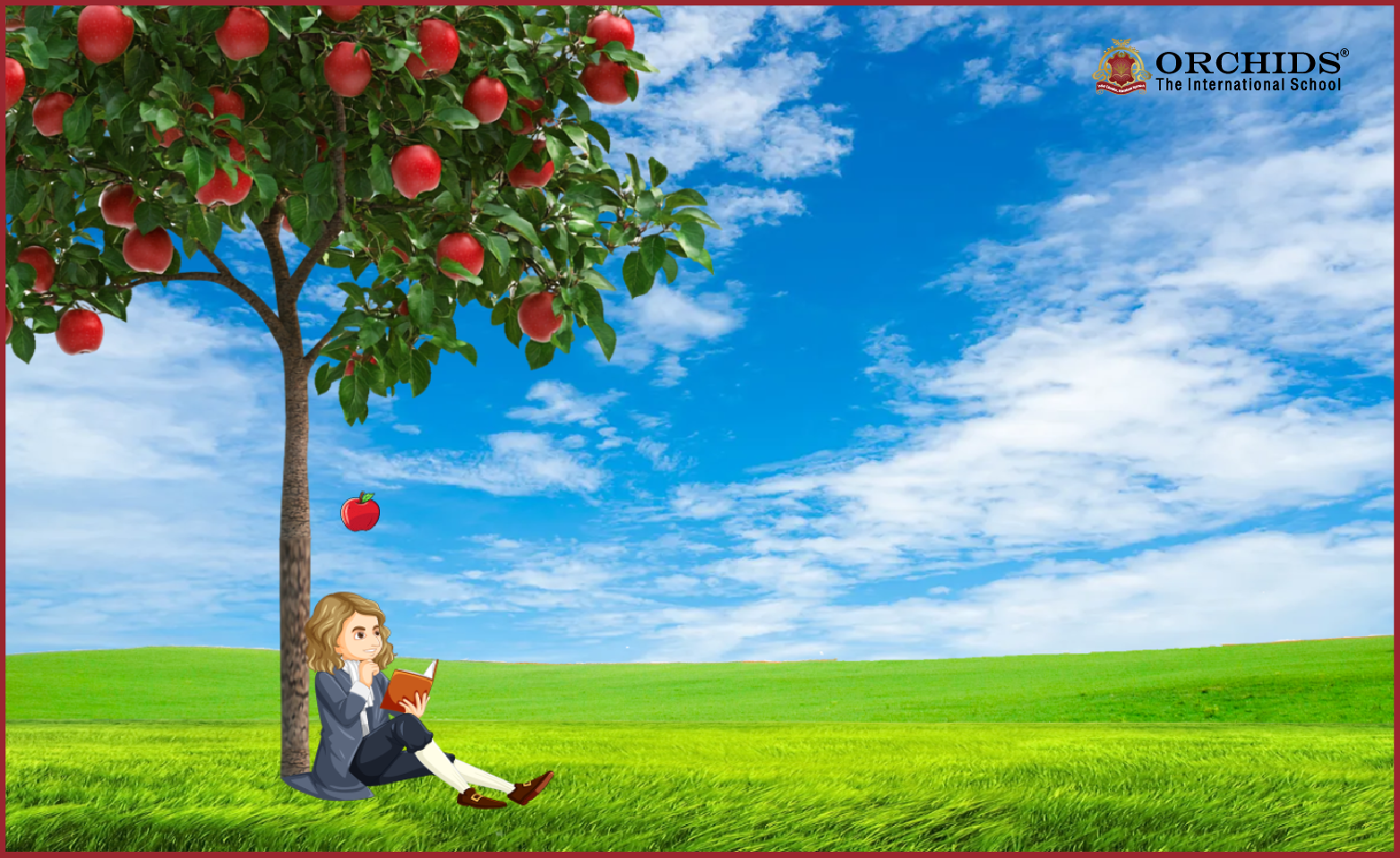 Isaac Newton sitting under Apple Tree Isaac Newton sitting under Apple Tree