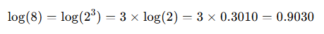 Logarithmic Value