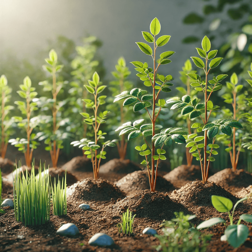 Image of saplings