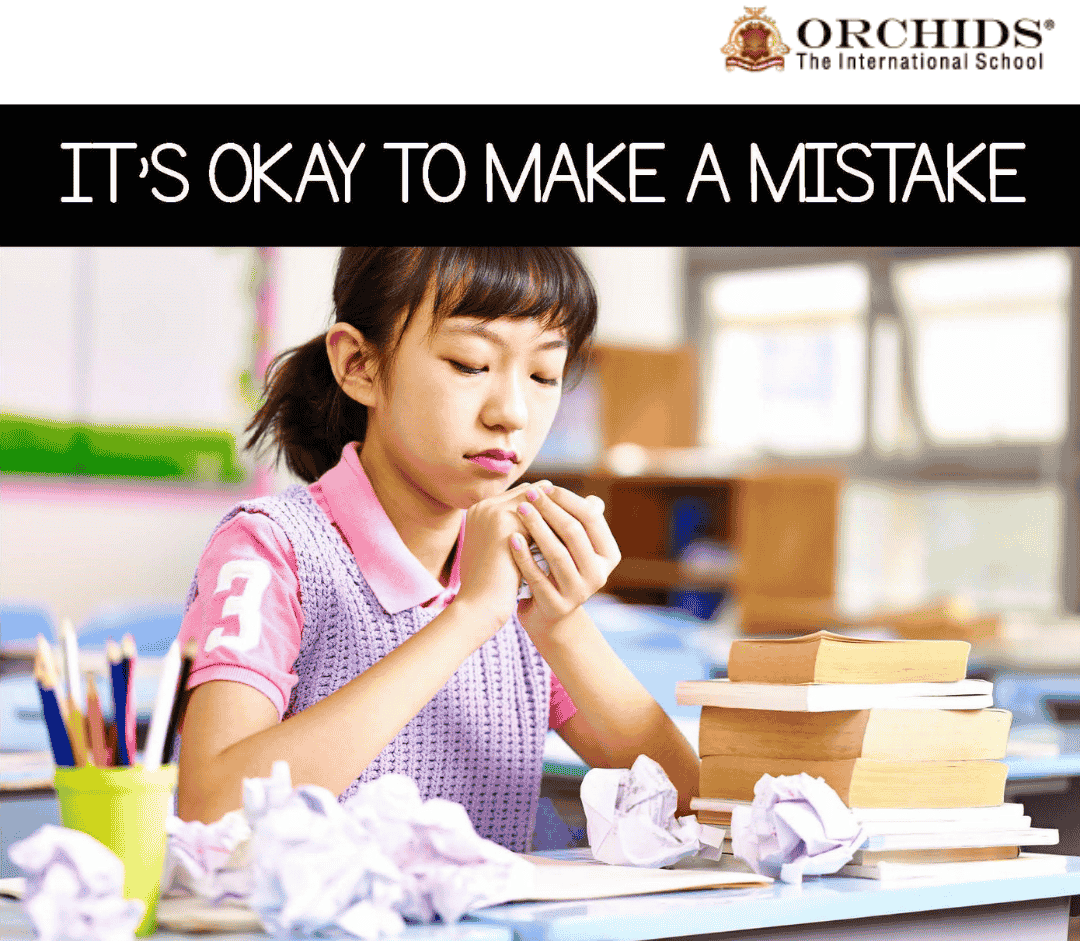 it's ok for kids to make mistakes