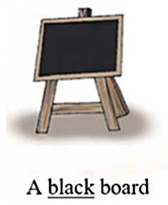 black board