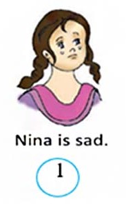 Nina is sad