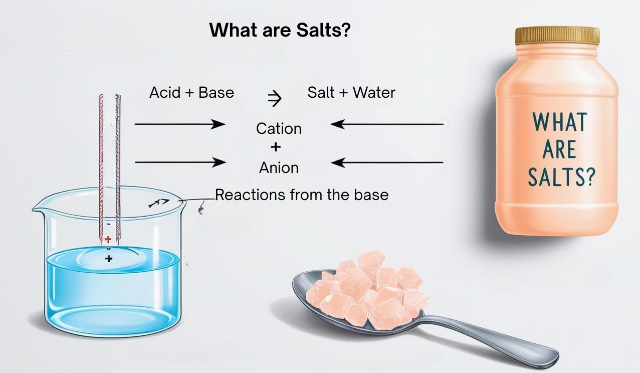 What are salts?