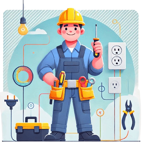 Image of an electrician