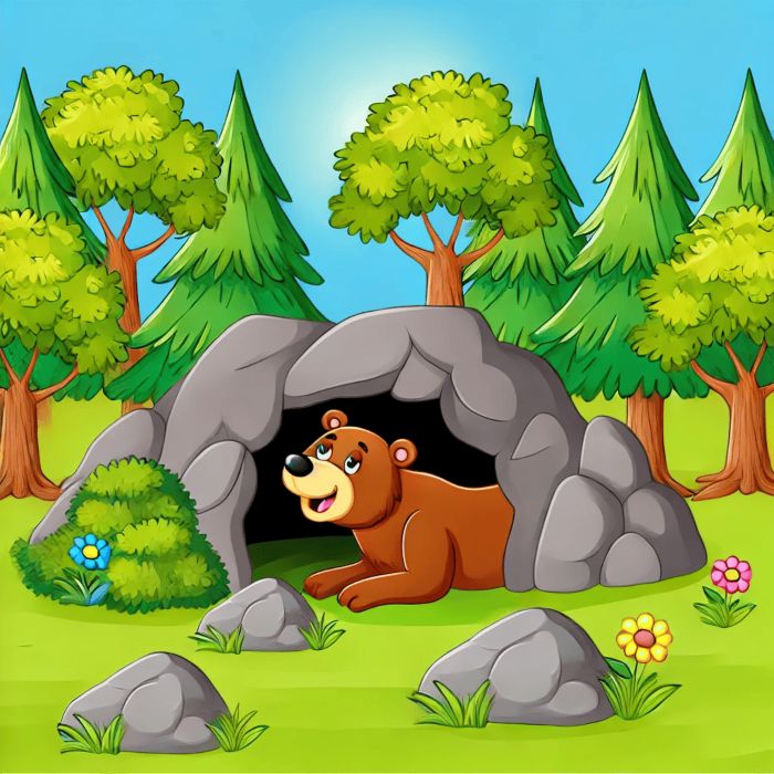 bear's house den