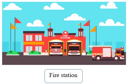 Image of a fire station