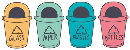 Image of litter bins