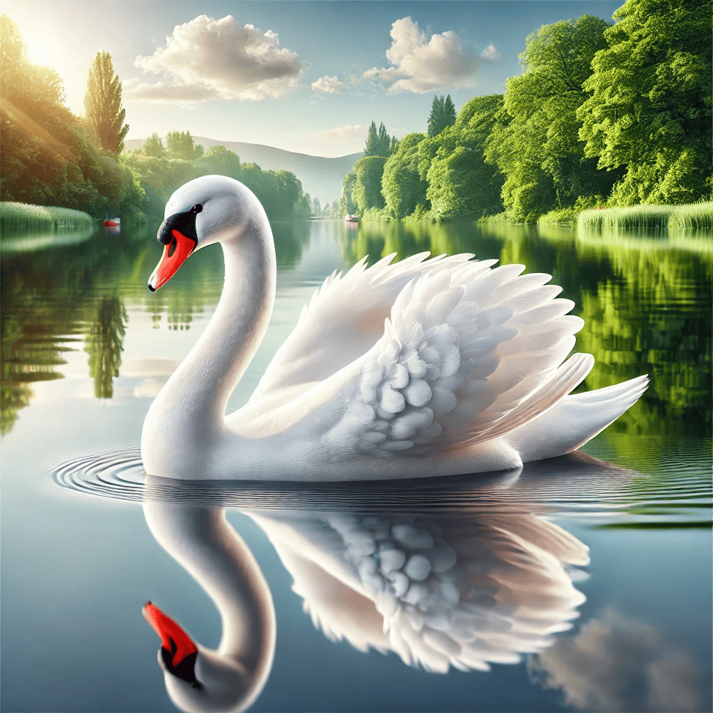 Image of birds - Swan