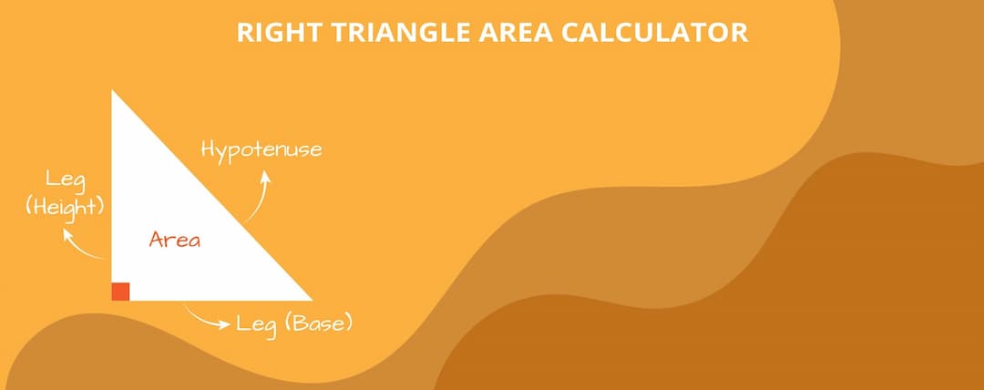 Right Angle Triangle Formula Area