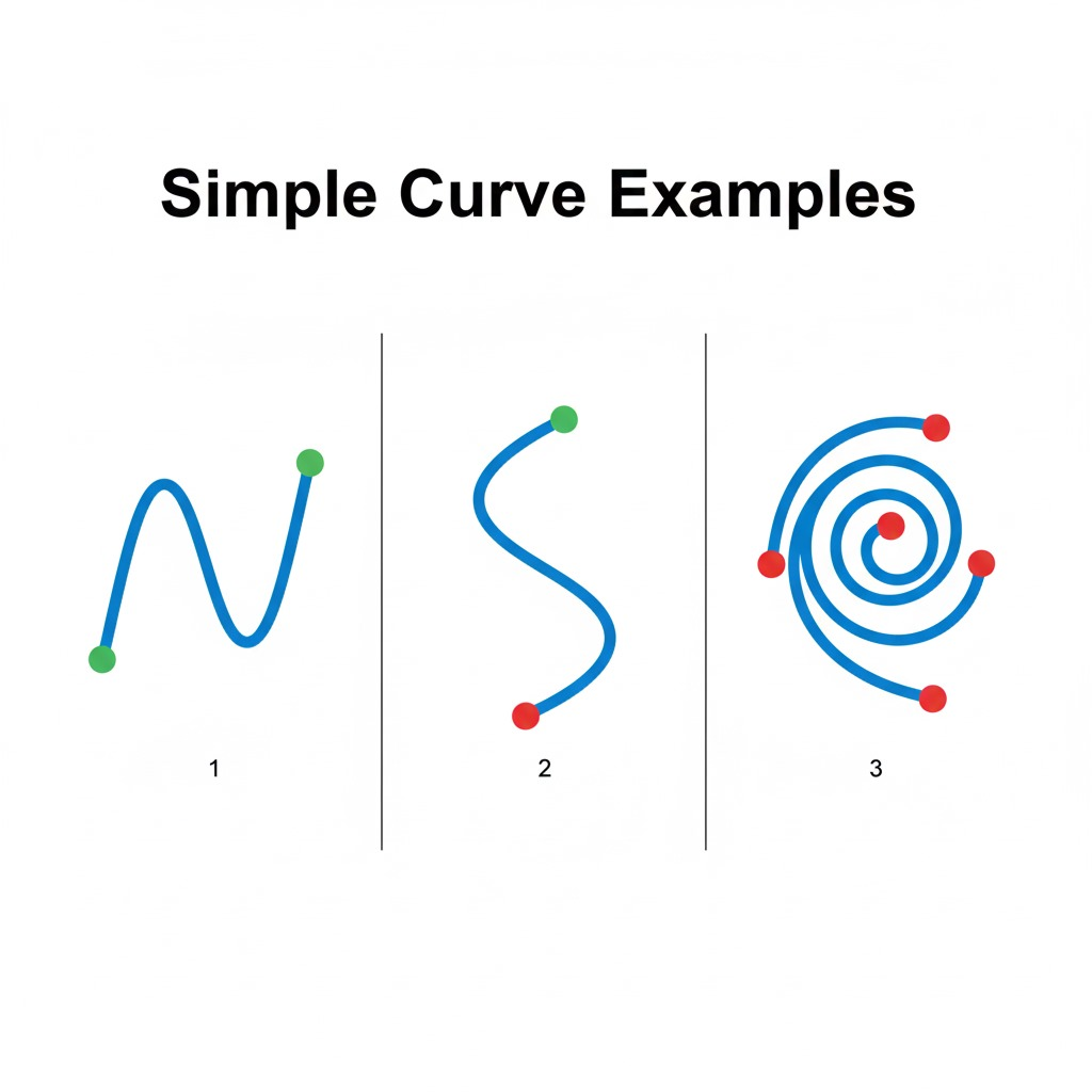Simple curve