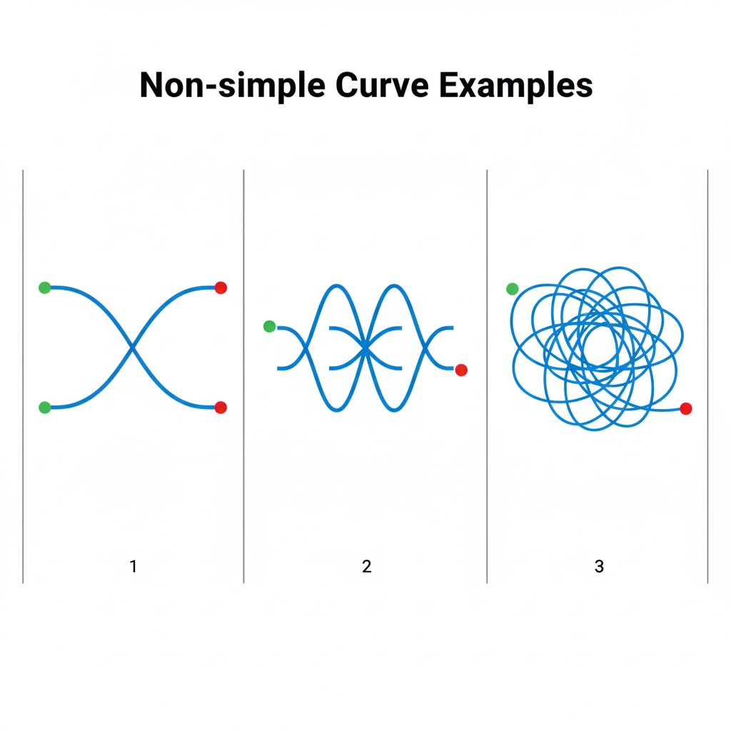 Non-Simple Curve