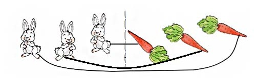 rabbit with one carrot 