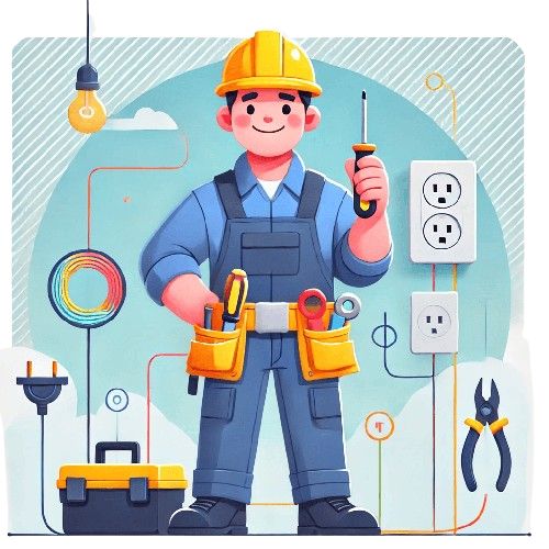 Image of an electrician