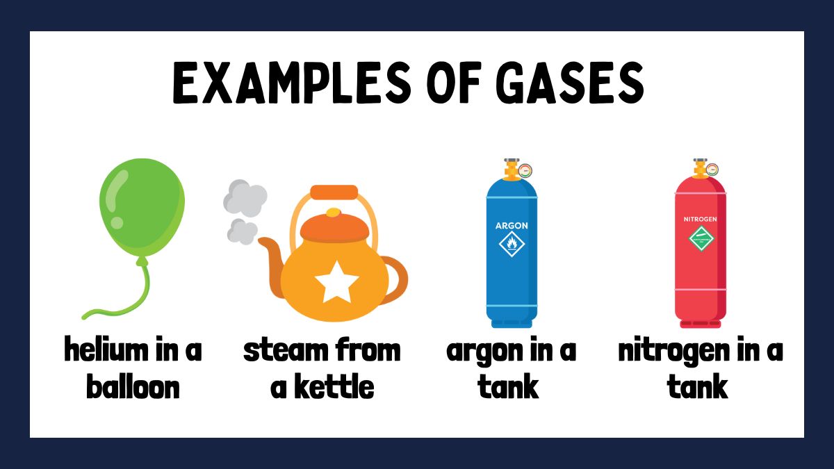 examples of gases