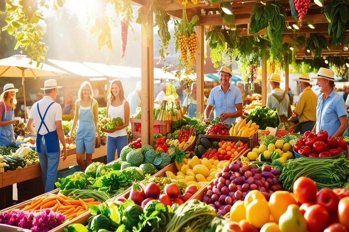 farmers market