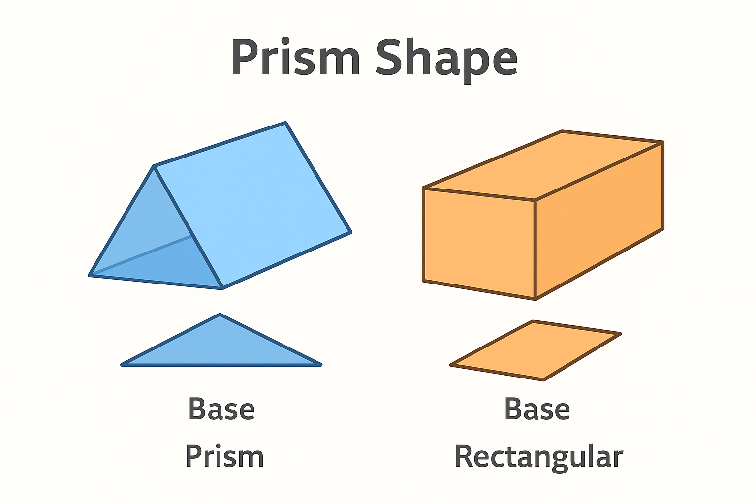 Prism Types Surface Area Volume Formulas Prism Types Surface Area Volume Formulas