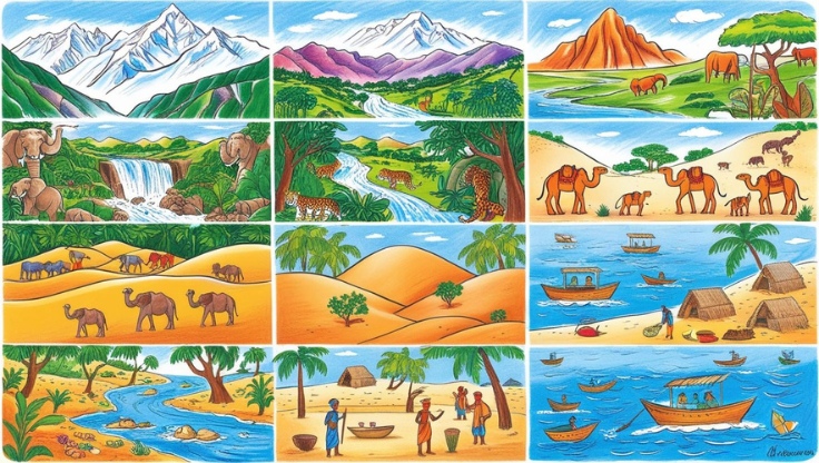 geographical features