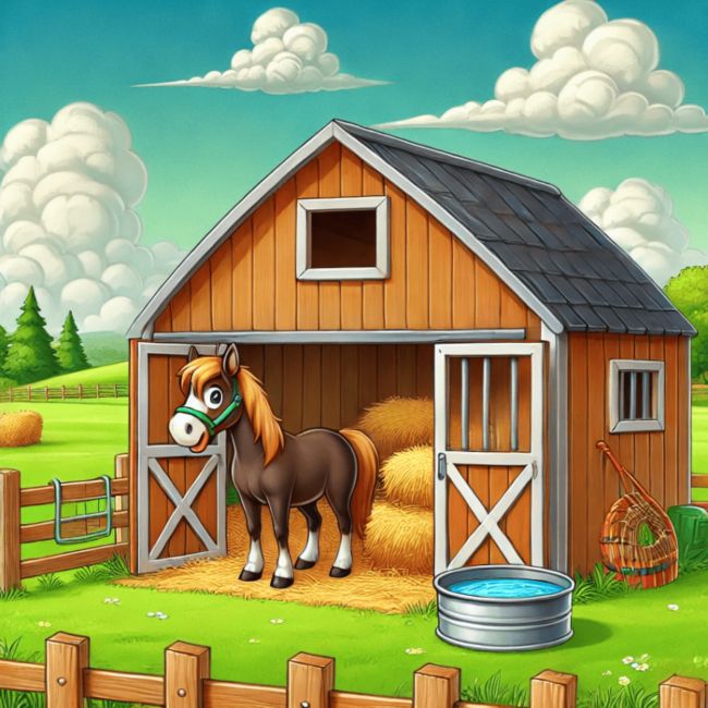 horse stable