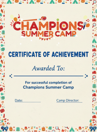 Certificate of Achievement