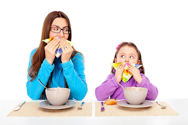 teaching table manners to kids