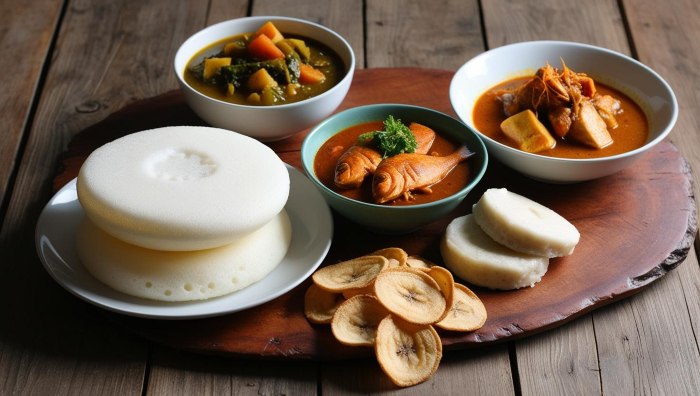 Fish Curry, Banana Chips, and Puttu