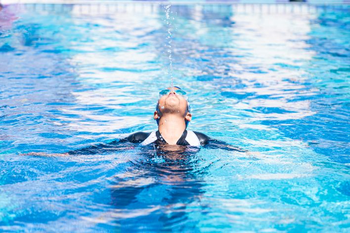 Kid Swimming