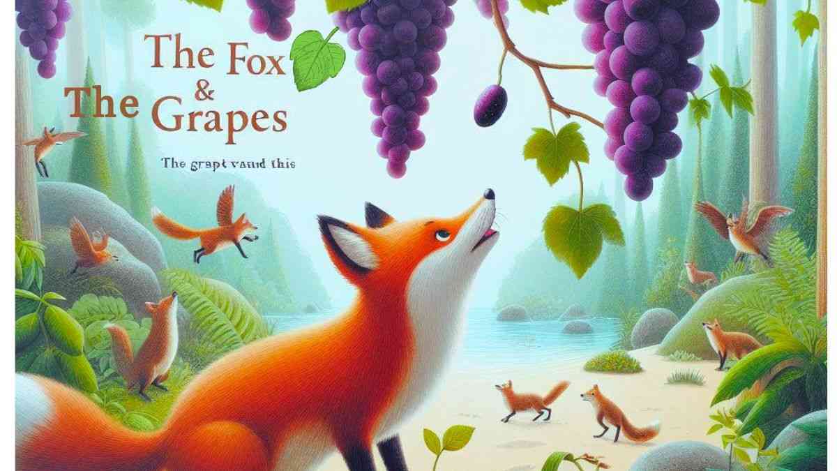 The Clever Fox And The Grapes Story For Kids ORCHIDS The Clever Fox And The Grapes Story For Kids ORCHIDS