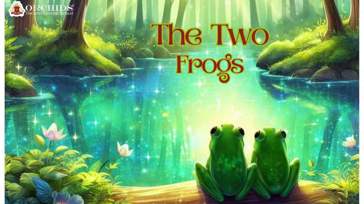 two frogs