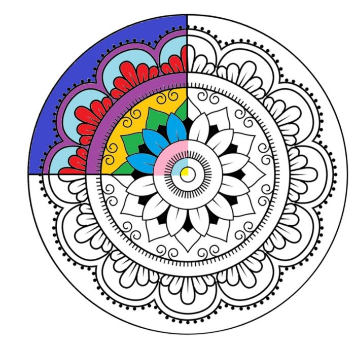  Mandala Coloring