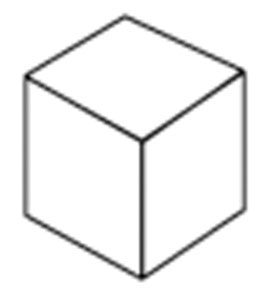 Drawing of a Cube