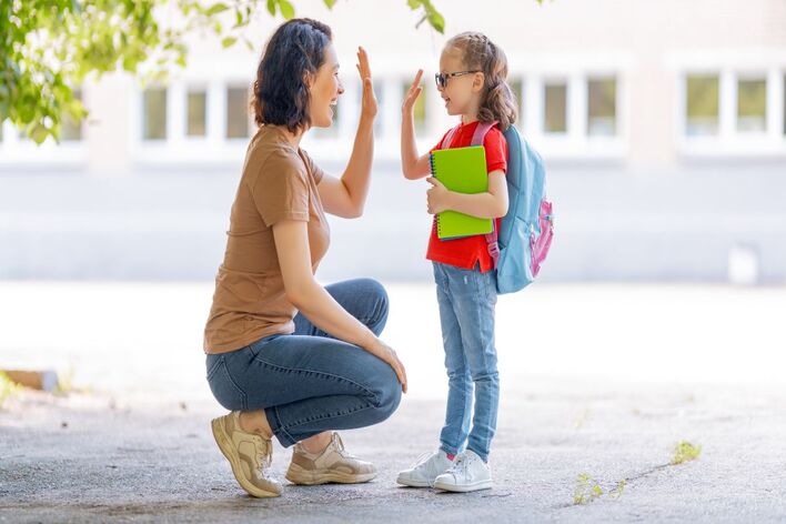 children being independent