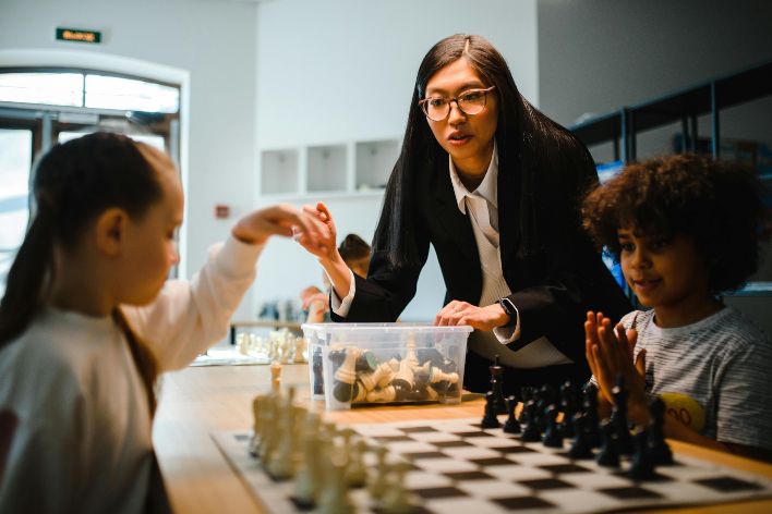 playing chess for kids