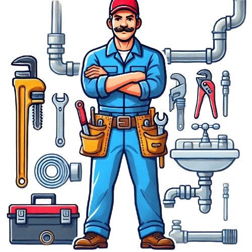 Image of a plumber