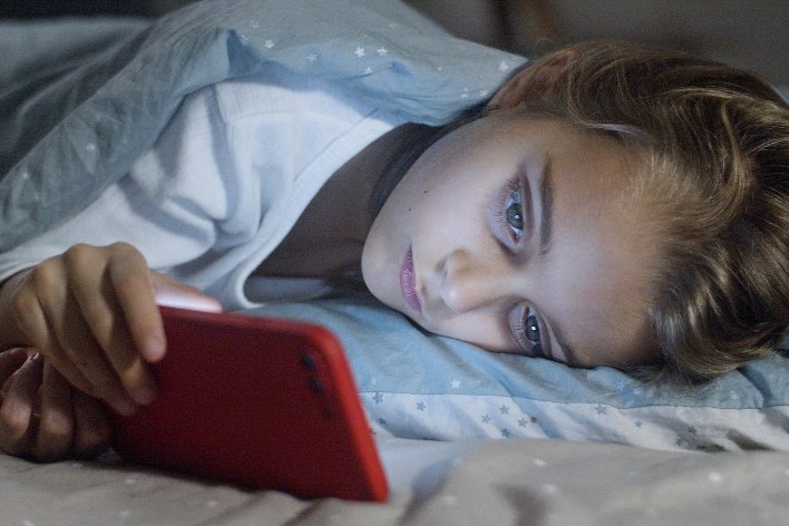 Sleeping problem due to screen time