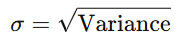 standard deviation