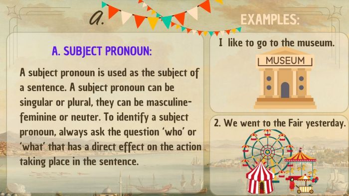 Subject Pronoun