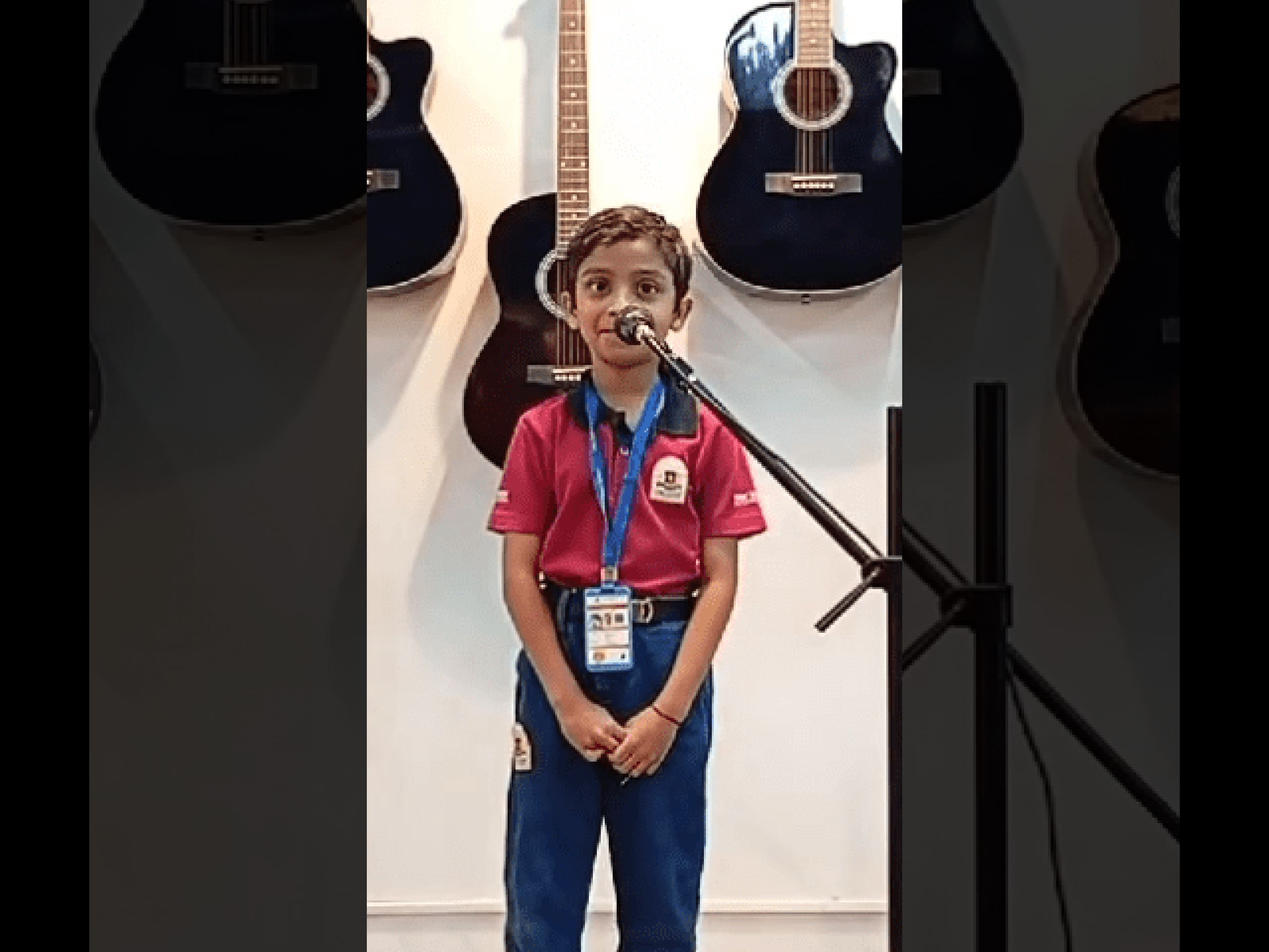 Thejas Deepak - Orchids Super Singer - National Level Solo Singing Competition