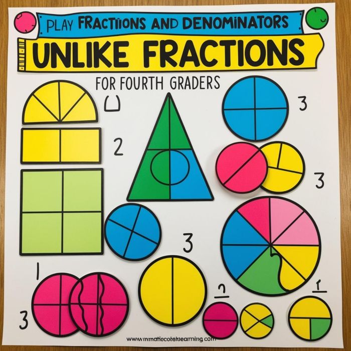 Unlike fractions