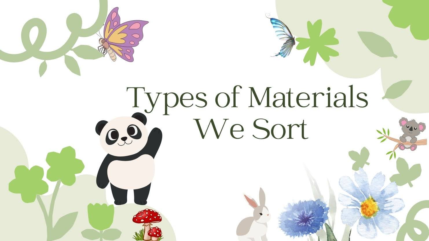 types of materials